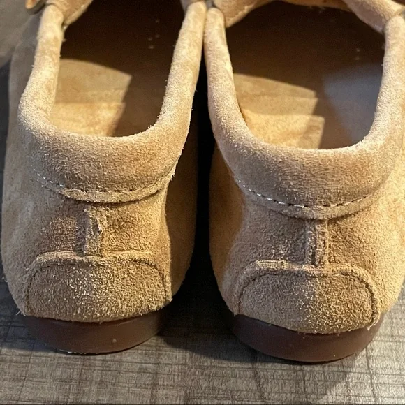 Minnetonka Brown Suede Women’s Thunderbird Beaded Moccasin Size 7 - Picture 7 of 12